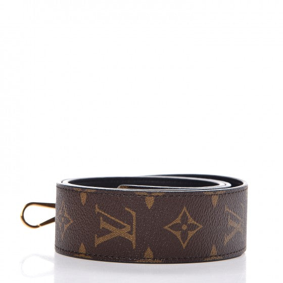 Monogram Bandouliere Shoulder Strap Black