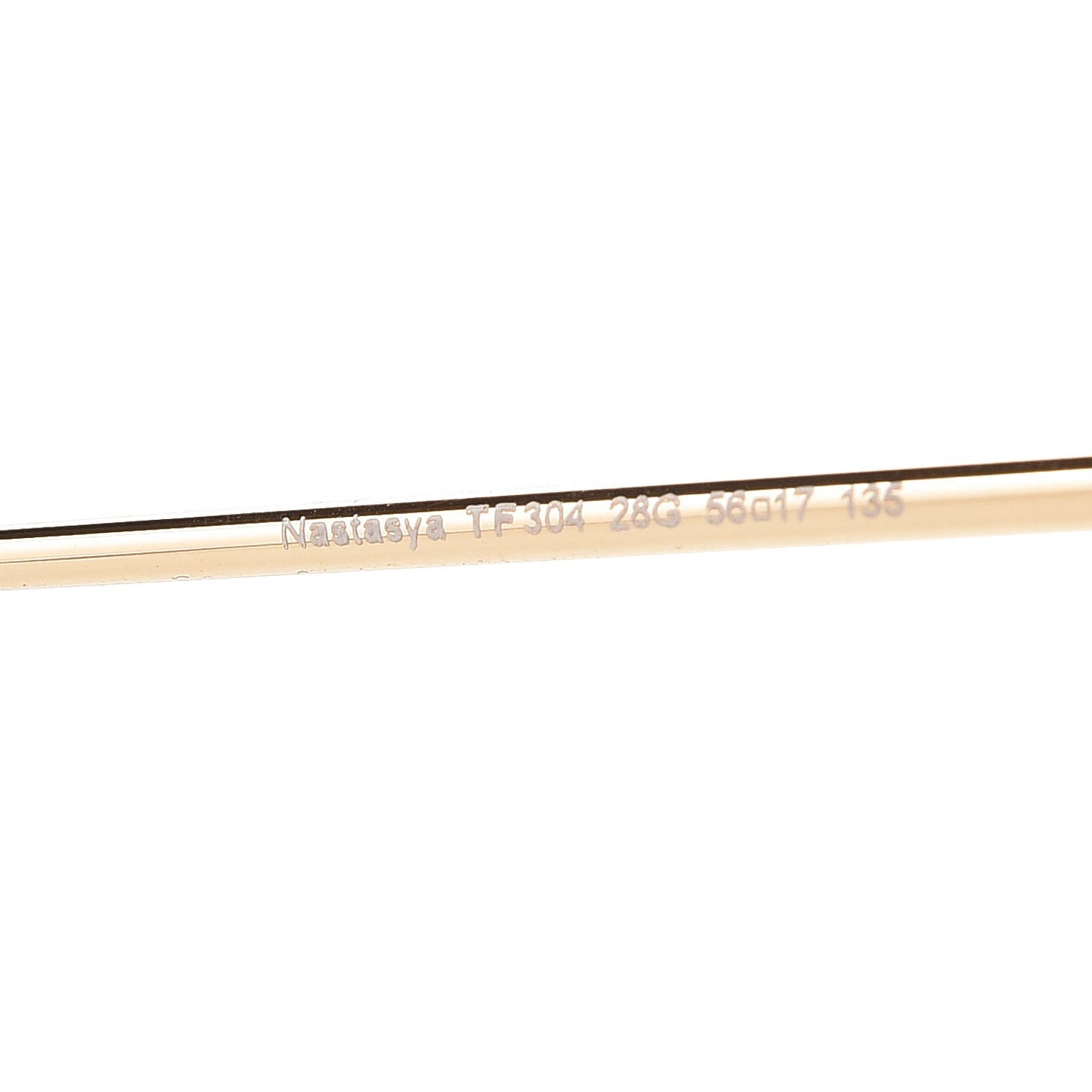 Nastasya Cat Eye Sunglasses TF304 Rose Gold