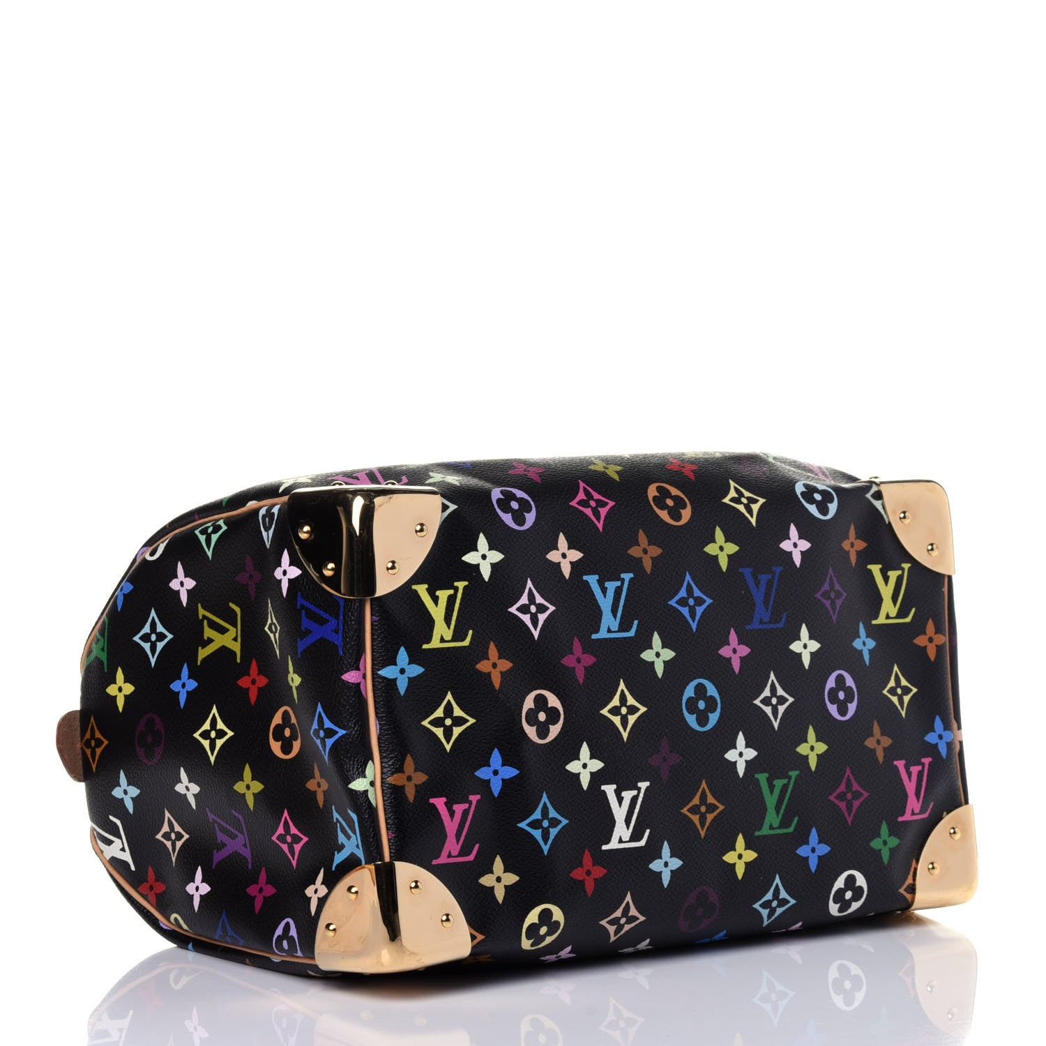 Louis Vuitton Monogram Multicolor Speedy 30 Black 4 of 11