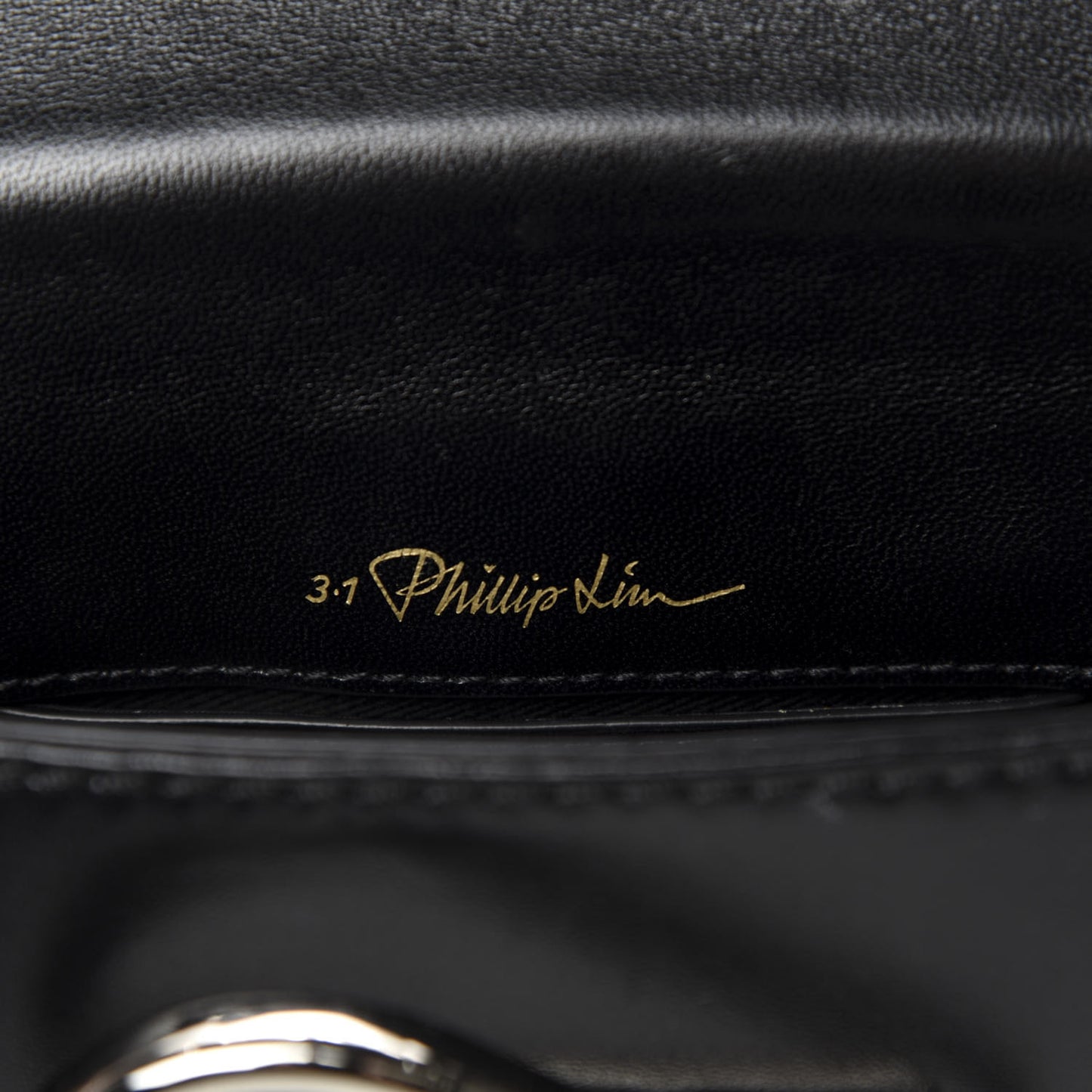 3.1 Calfskin Stingray Embossed Micro Alix Crossbody Bag Black