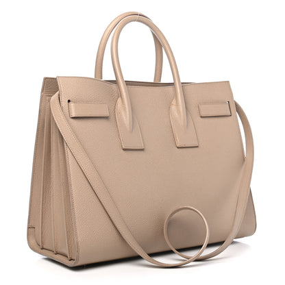 Saint Laurent Grained Calfskin Small Sac De Jour Nude Powder 2 of 4