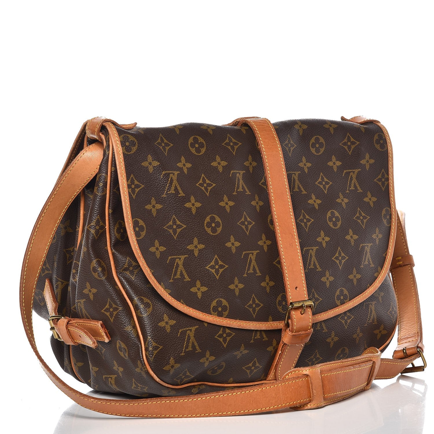 Louis Vuitton Monogram Saumur 35 3 of 15