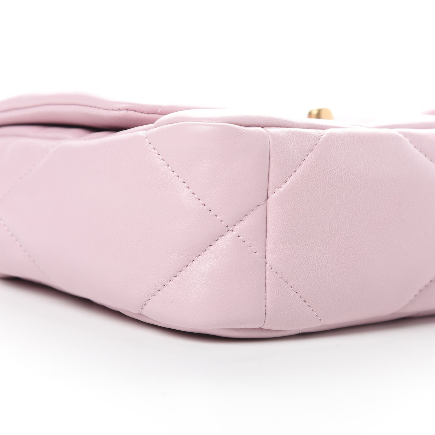 Chanel Lambskin Quilted Medium 19 Flap Light Pink 9 of 11