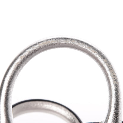 Alexander McQueen Metallic Calfskin Glitter Mini Heroine Shoulder Bag Grey Multicolor 15 of 15