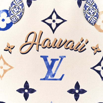 Louis Vuitton Monogram Canvas By The Pool Hawaii 2.0 Neverfull GM Blue 8 of 11