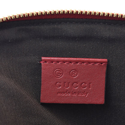 Gucci Microguccissima GG Cosmetic Case Red 6 of 9