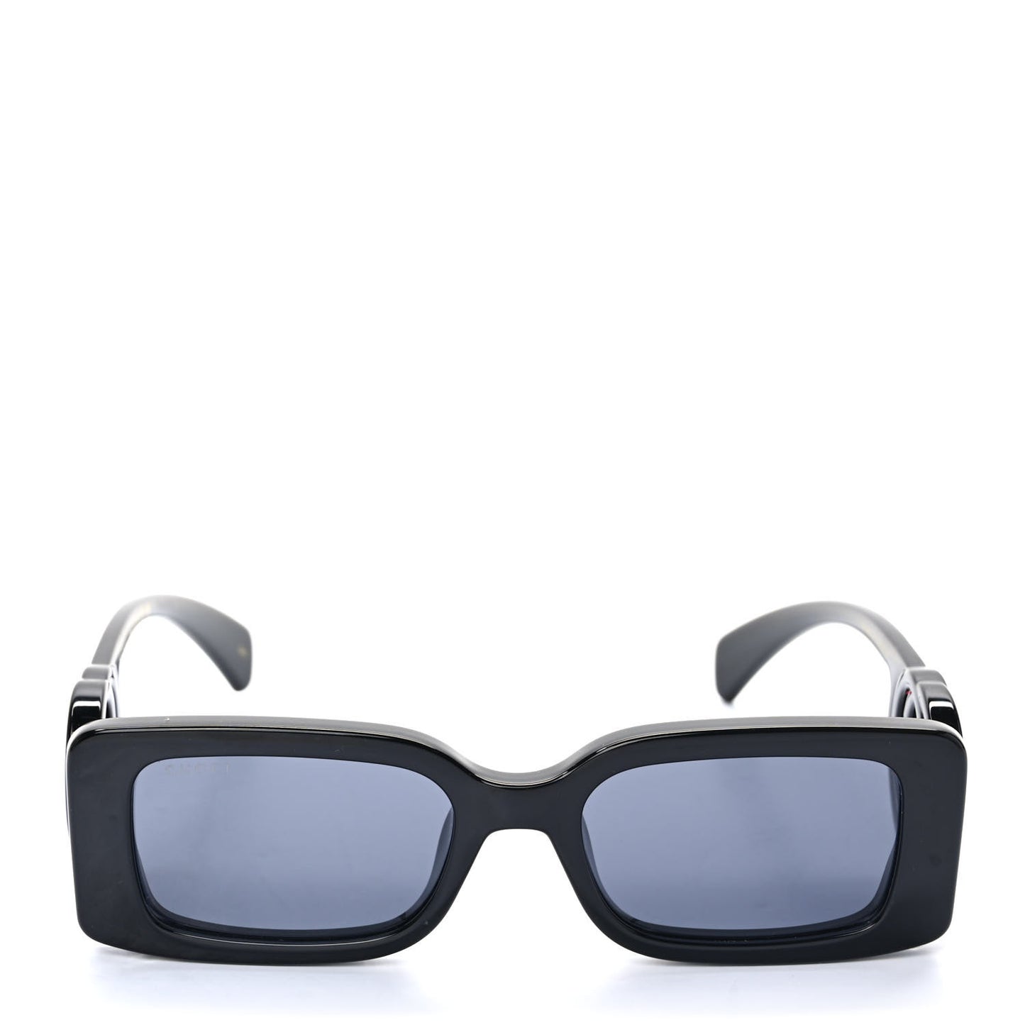 Acetate Chaise Rectangle Frame Sunglasses GG1325S Black