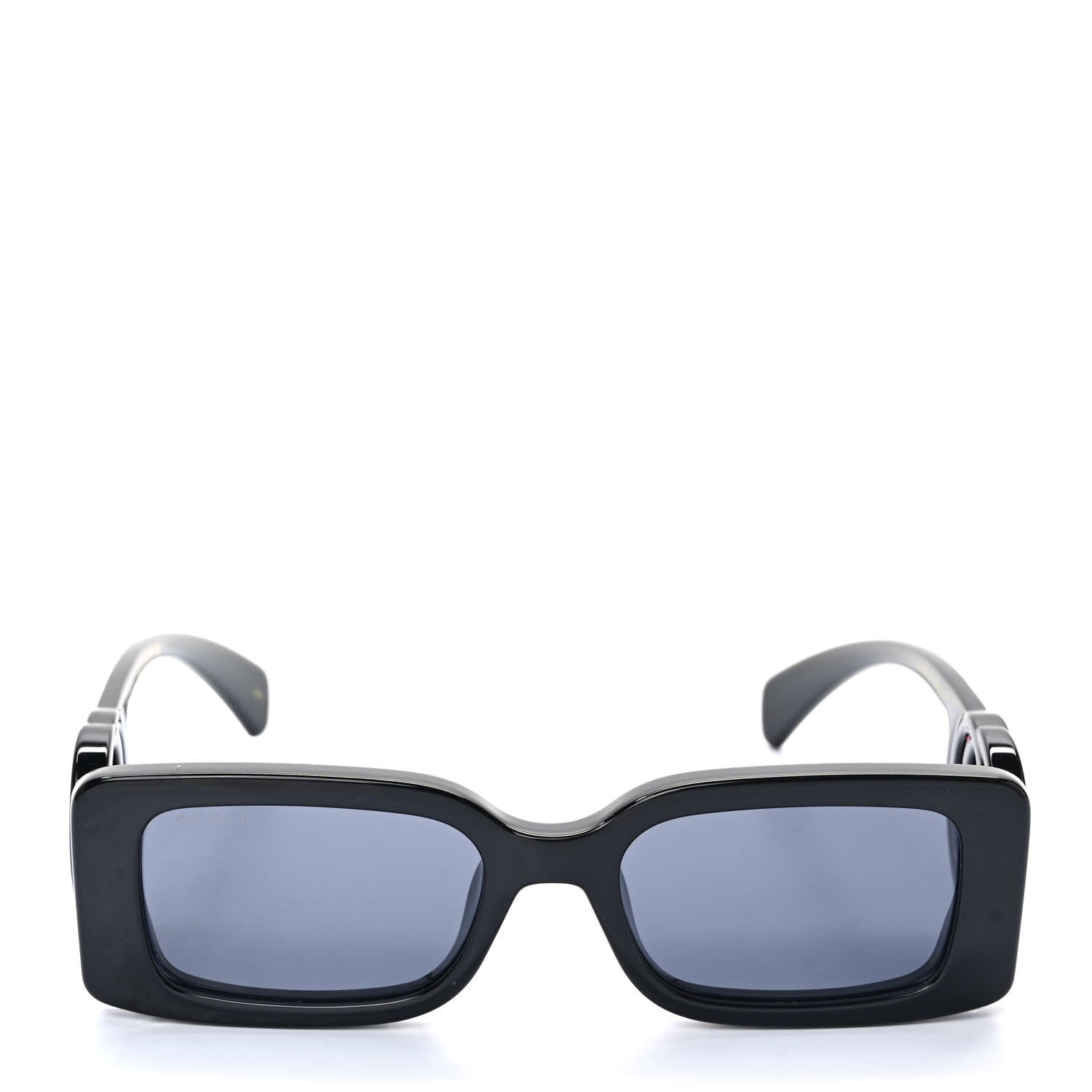 Gucci Acetate Chaise Rectangle Frame Sunglasses GG1325S Black 2 of 8