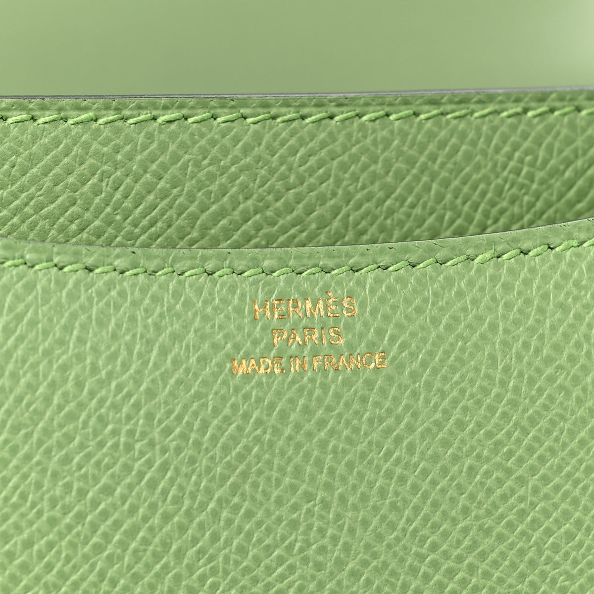 Hermes Epsom Constance 18 Vert Criquet 5 of 10