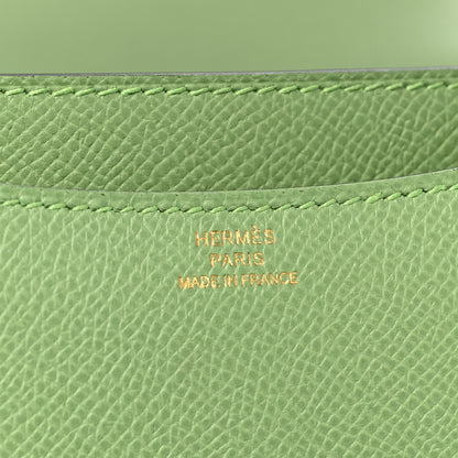 Hermes Epsom Constance 18 Vert Criquet 5 of 10