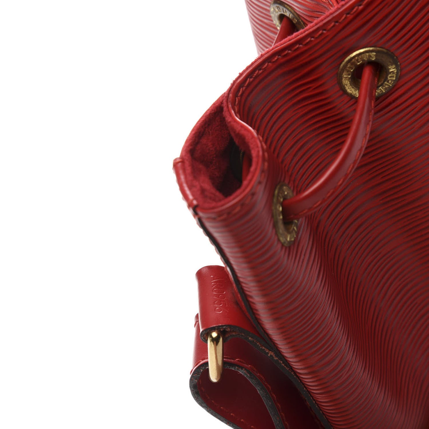 Louis Vuitton Epi Petit Noe Castillan Red 8 of 10