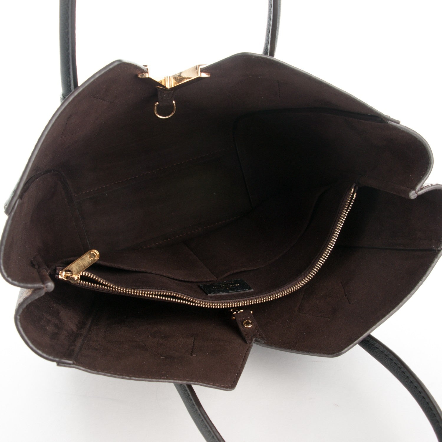 Louis Vuitton Calfskin Monogram Kimono Tote PM Black 4 of 6