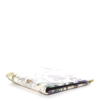 Gucci Calfskin Flora Infinity Bi-Fold Wallet White Multicolor 4 of 6