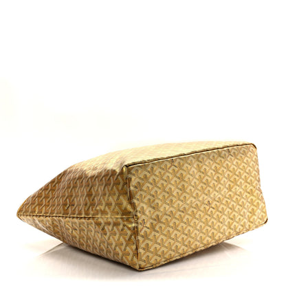 Goyard Goyardine Precious Metals Saint Louis GM Gold 3 of 7