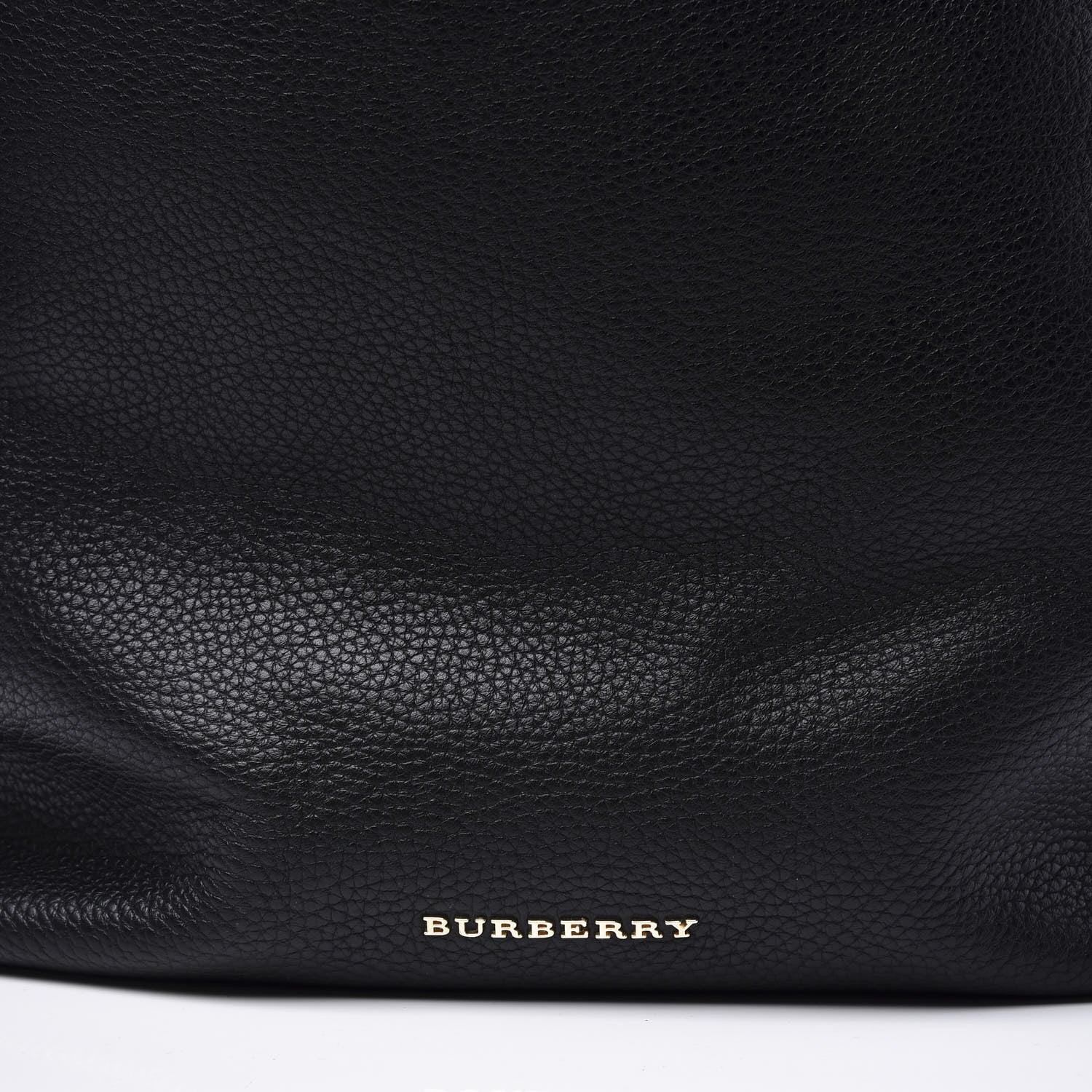 Burberry Grainy Calfskin Medium Cale Hobo Black 11 of 11