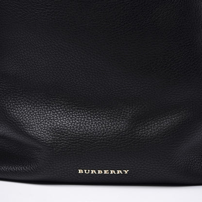 Burberry Grainy Calfskin Medium Cale Hobo Black 11 of 11