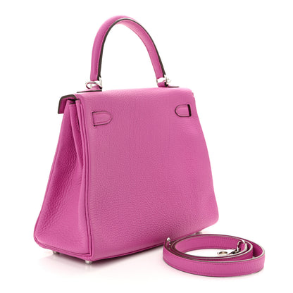 Hermes Togo Kelly Retourne 25 Magnolia 3 of 10