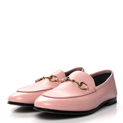 Gucci Lambskin Womens Brixton Horsebit Loafers 37 Perfect Pink 3 of 8