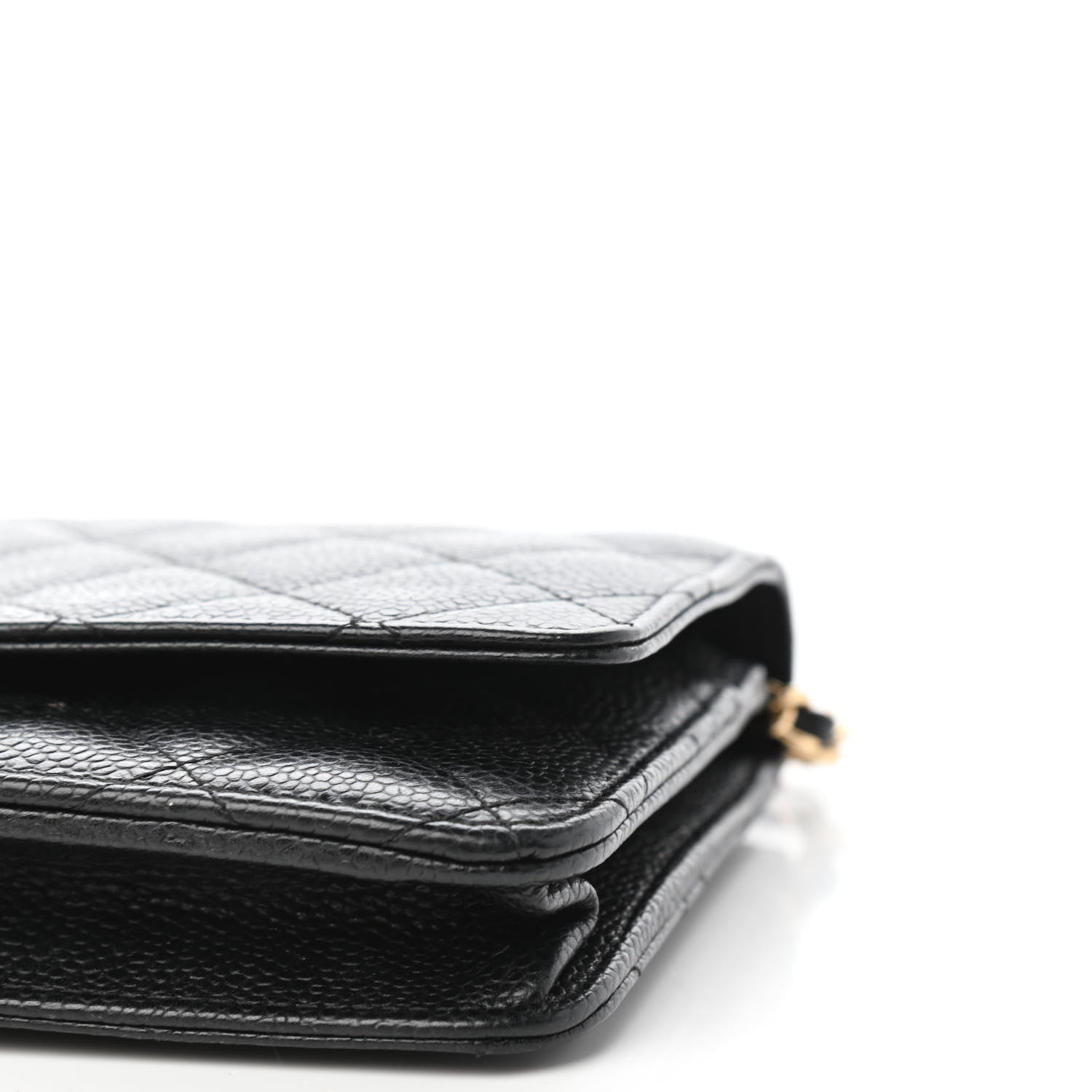 Chanel Caviar Quilted Wallet On Chain WOC Black 9 of 11