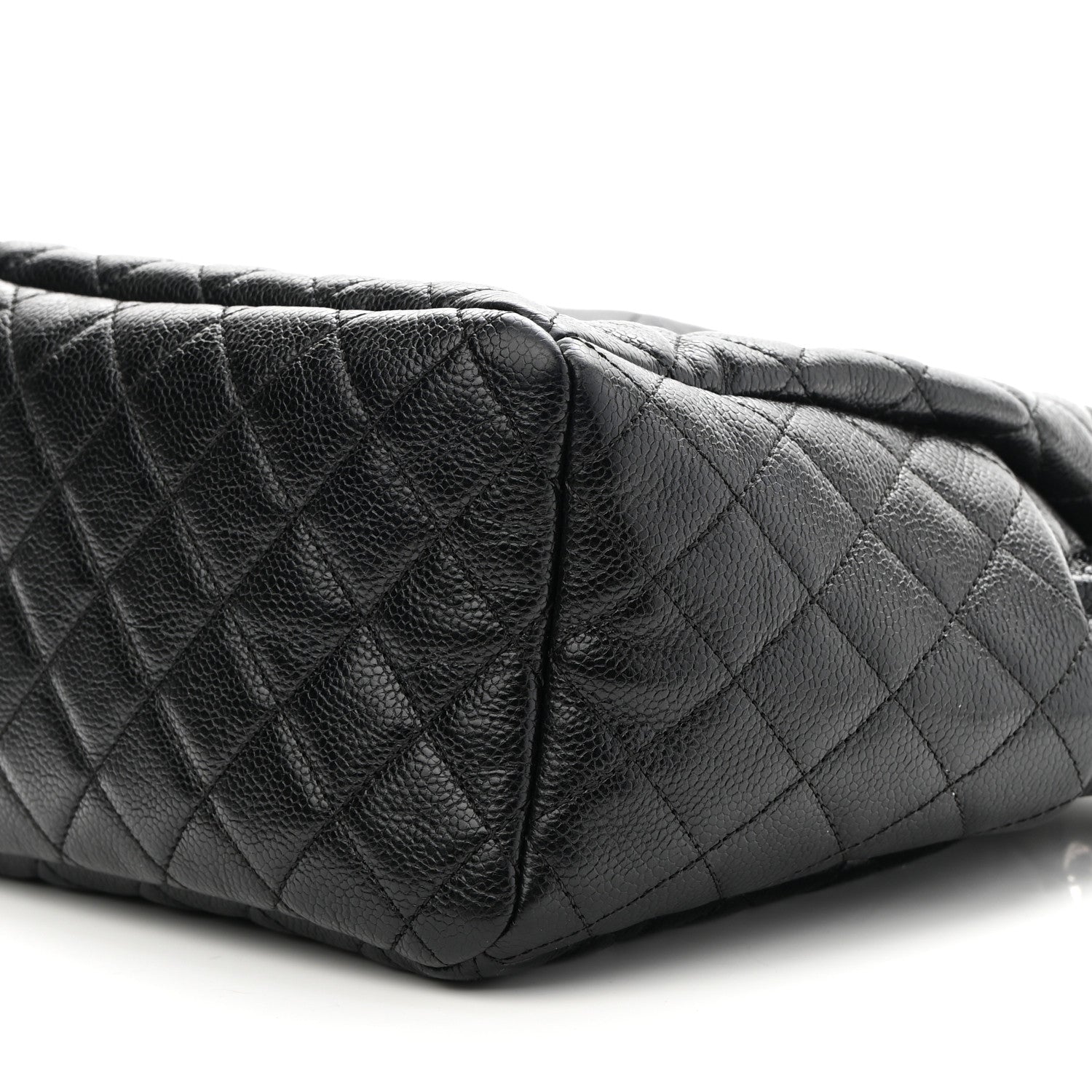 Chanel Caviar Quilted Small Chain Bucket Bag Black 9 of 9