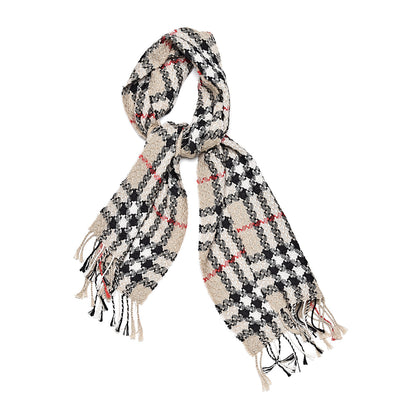 Burberry Alpaca Silk Nova Check Scarf 1 of 4