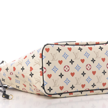 Louis Vuitton Game On Neverfull MM White 9 of 10