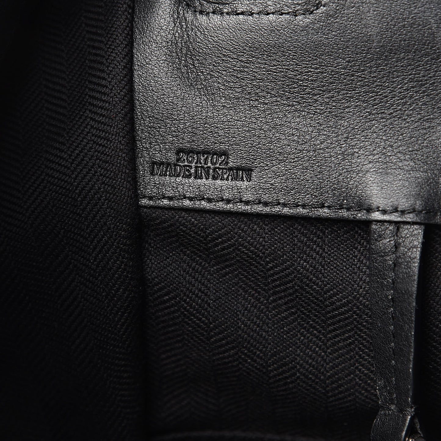 Calfskin Small Hammock Shoulder Bag Black