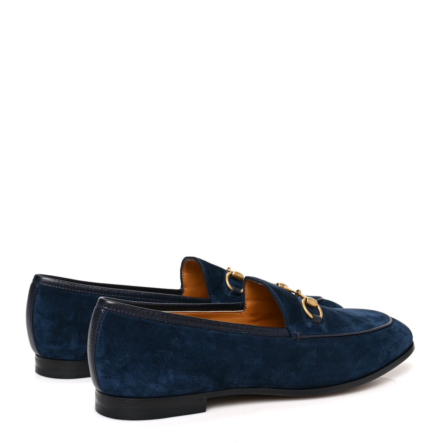Suede Horsebit Womens Jordaan Loafers 38.5 Blue