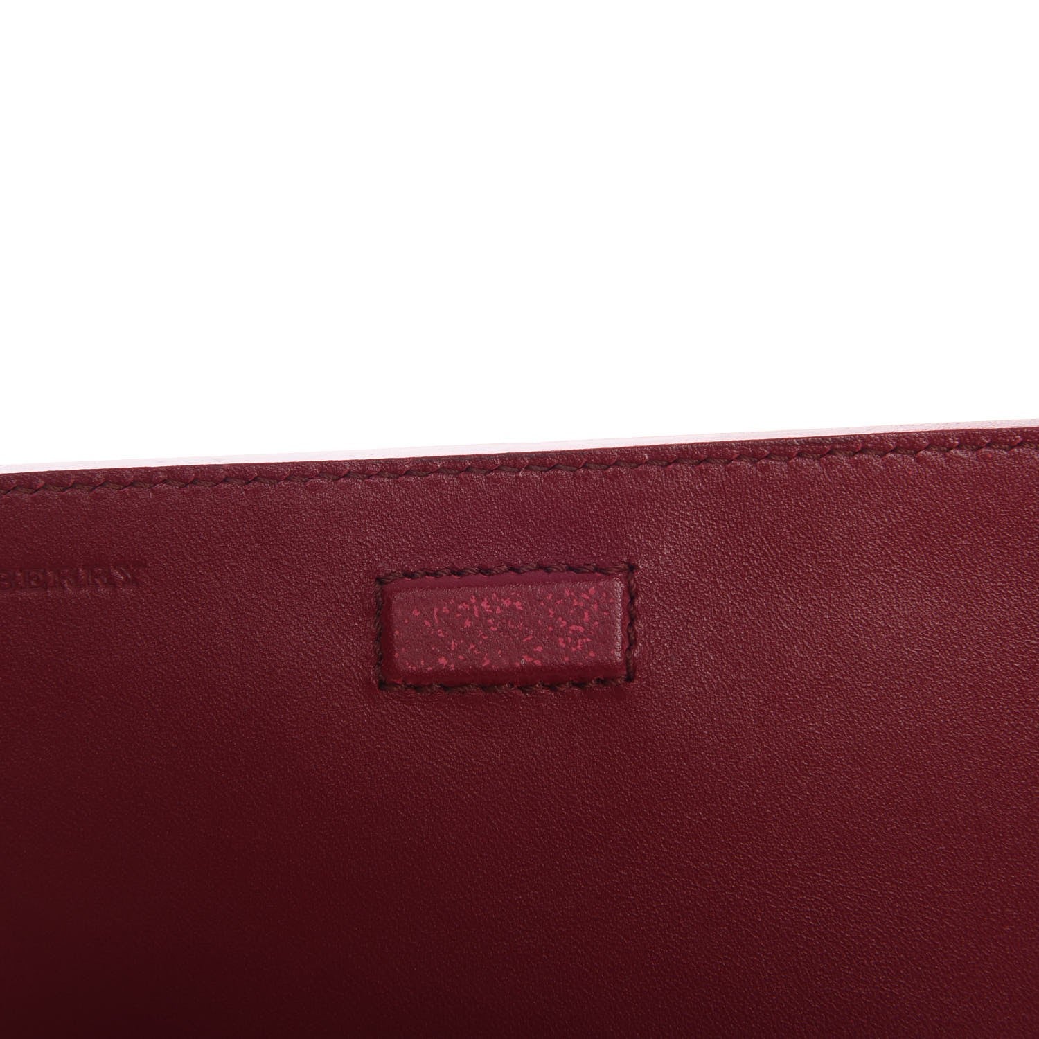 Burberry Patent London Crossbody Bag Alizarin Crimson 11 of 11