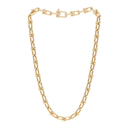 Tiffany 18K Yellow Gold Medium HardWear Link Necklace 3 of 6