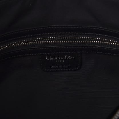 Christian Dior Lambskin Cannage Medium Granville Tote Black 9 of 14