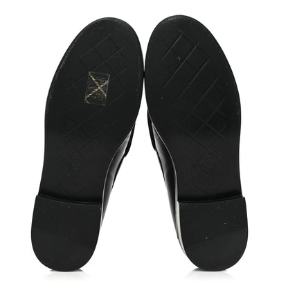 Chanel Lambskin Quilted CC Turnlock Loafers 36.5 Black 5 of 9