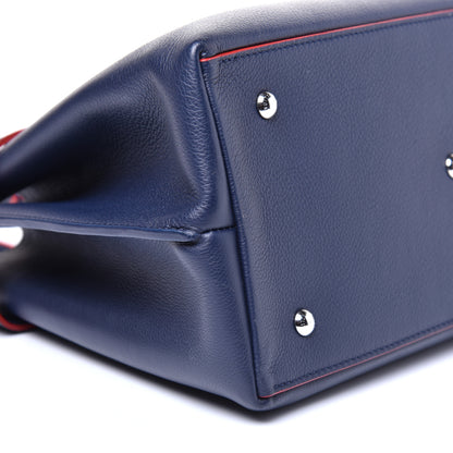 Louis Vuitton Calfskin Lockme Day Marine Rouge 7 of 9