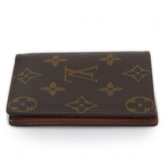 Monogram Mens Billfold Wallet