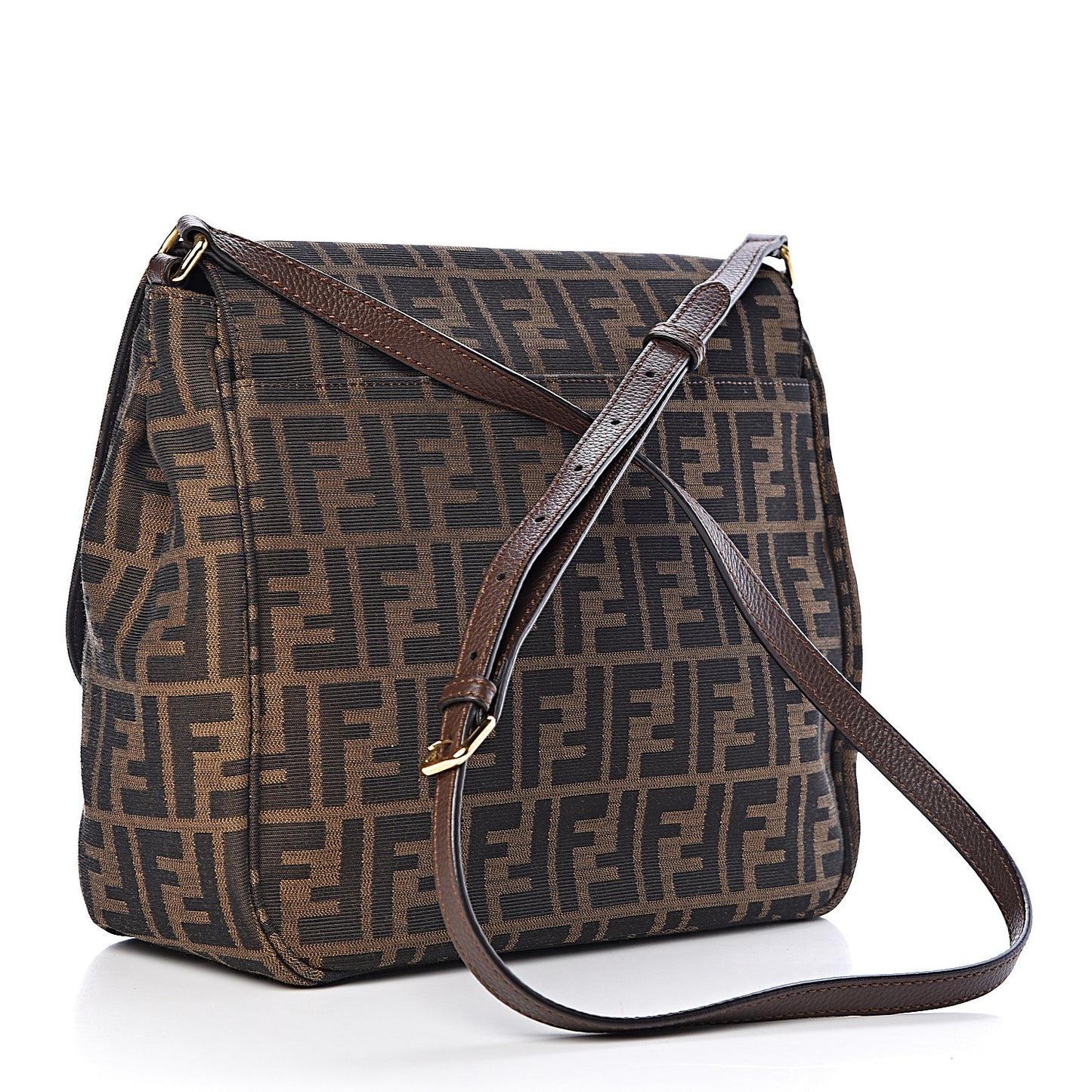 Zucca Vitello Artic Messenger Bag Tobacco Castagna