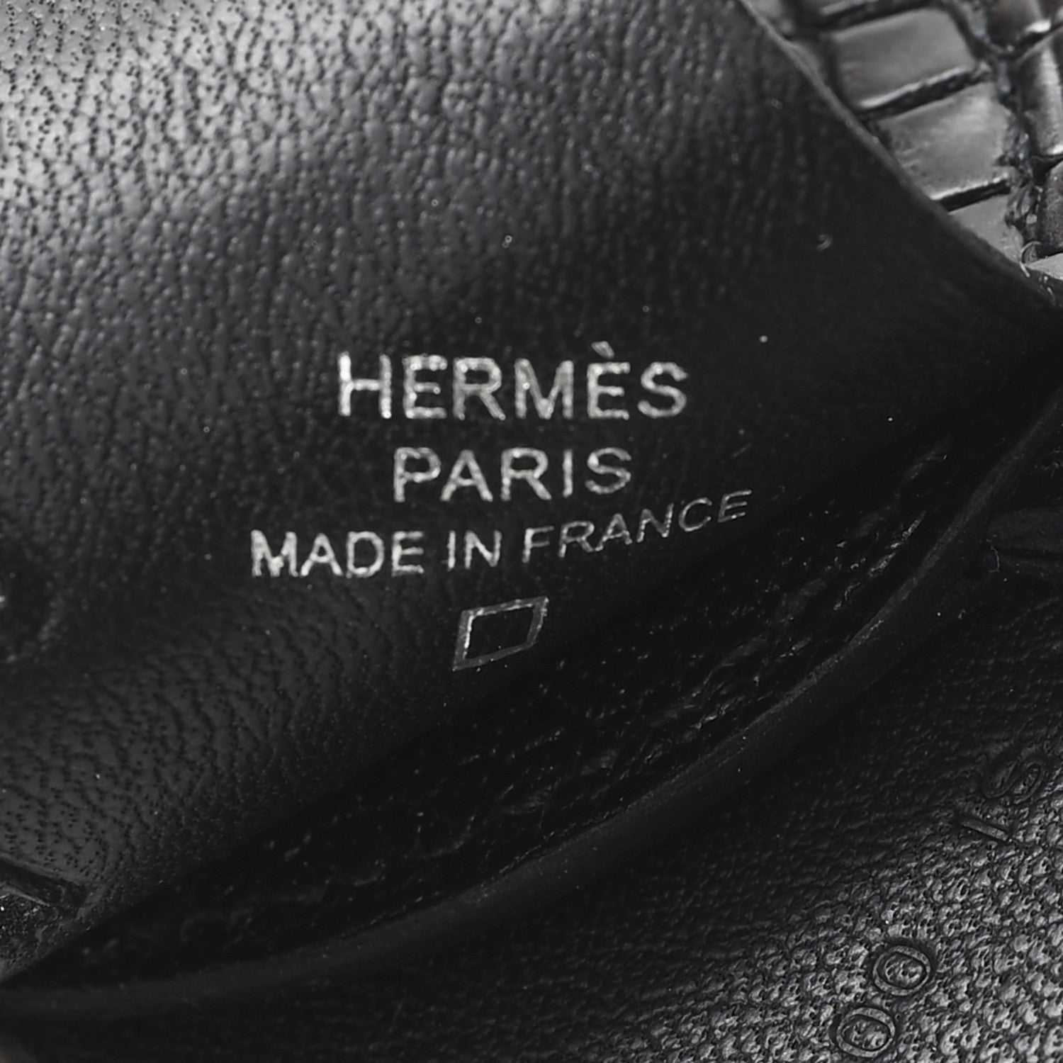 Hermes Epsom Chevre Mysore Swift Alligator Lizard Birdy Bag Charm Black 3 of 4