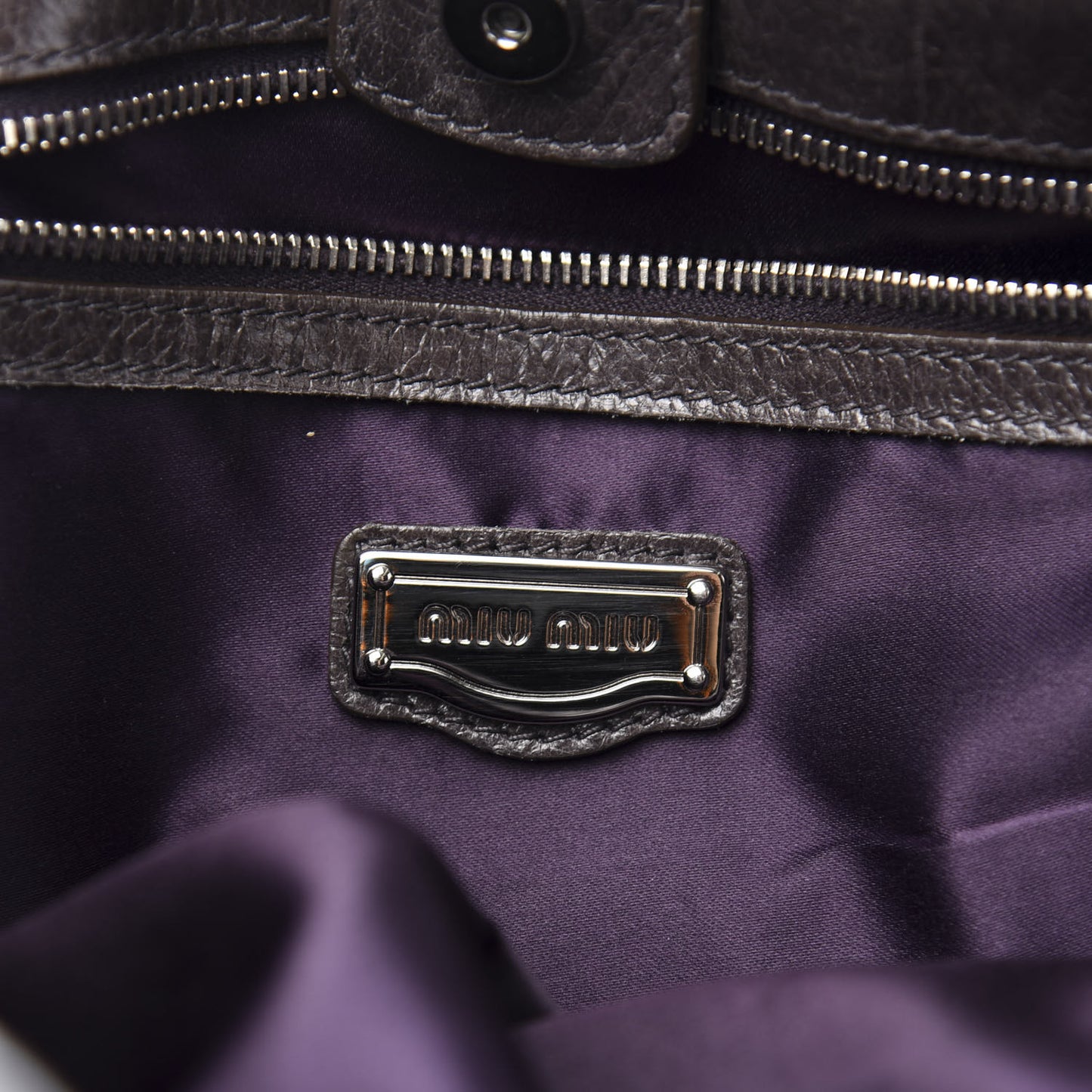 Vitello Shine Top Handle Satchel