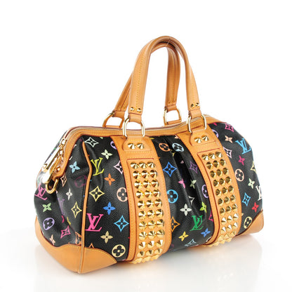 Louis Vuitton Monogram Multicolor Courtney MM Black 3 of 11