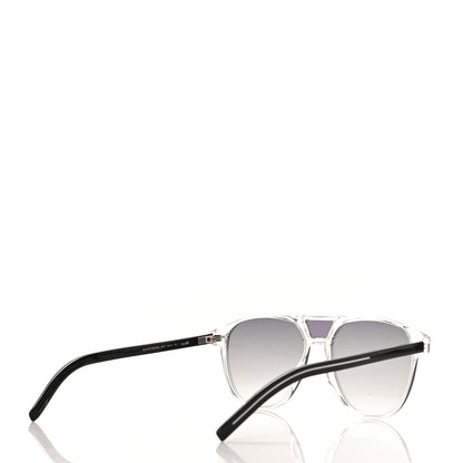 Christian Dior Acetate Black Tie 263S Sunglasses Grey Black 4 of 7