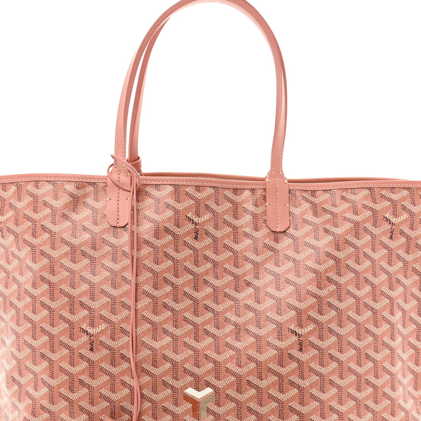 Iridescent Goyardine Saint Louis PM Pearly Coral