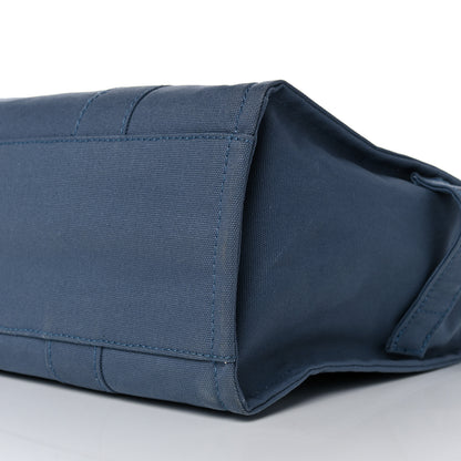 Marc Jacobs Cotton Canvas The Traveler Tote Bag Blue 9 of 18