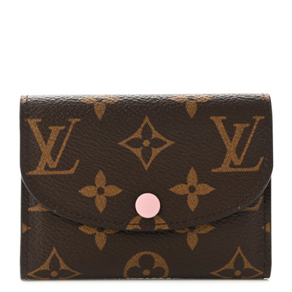 Louis Vuitton Monogram Rosalie Coin Purse Rose Ballerine 1 of 8