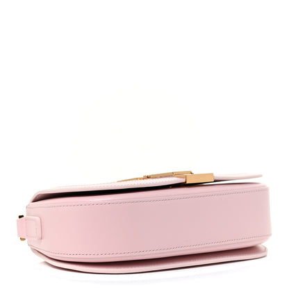 Versace Calfskin Medium Greca Goddess Shoulder Bag Pale Pink 4 of 13