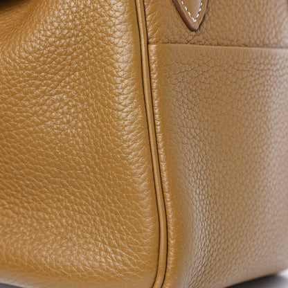 Hermes Taurillon Clemence Lindy 26 Kraft Sanguine 8 of 10