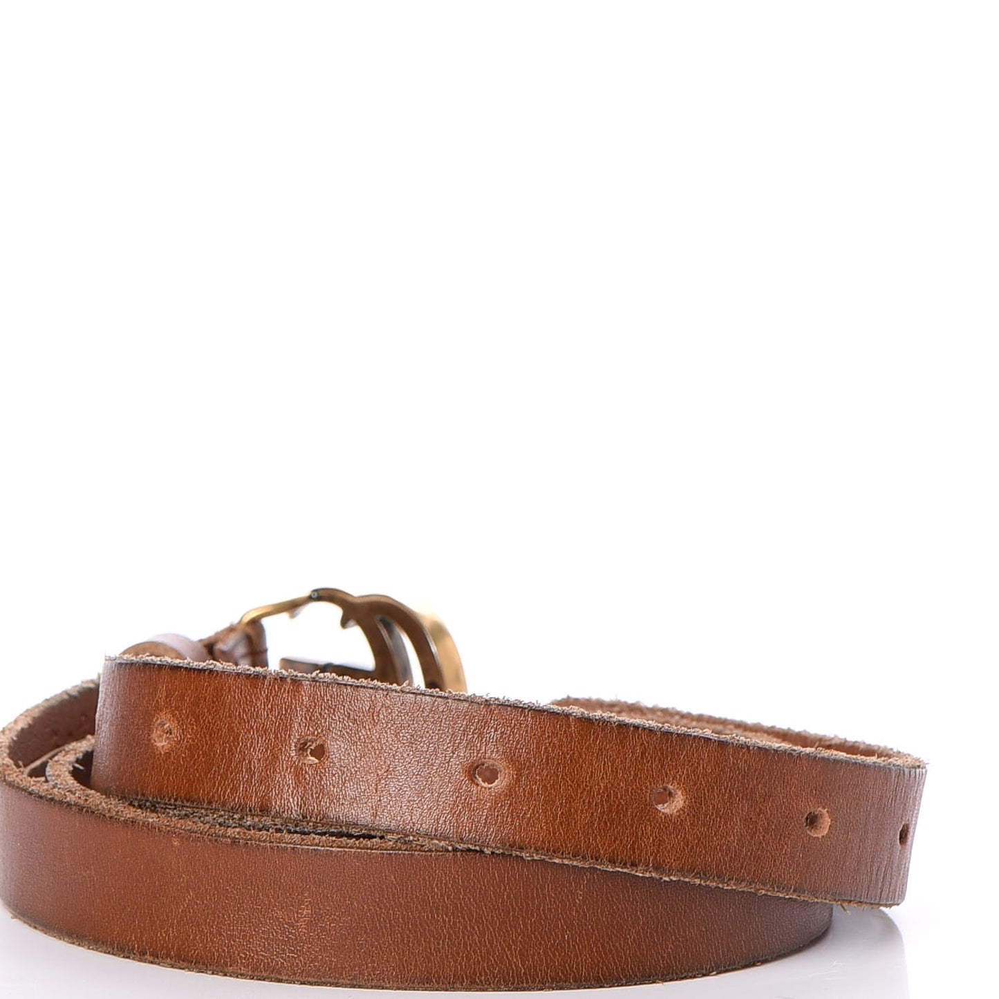 Faded Calfskin Double G 20mm Belt 85 34 Cuir