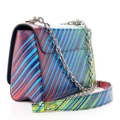 Louis Vuitton Epi Tropical Twist Shoulder Bag MM Vert Rouge 3 of 11