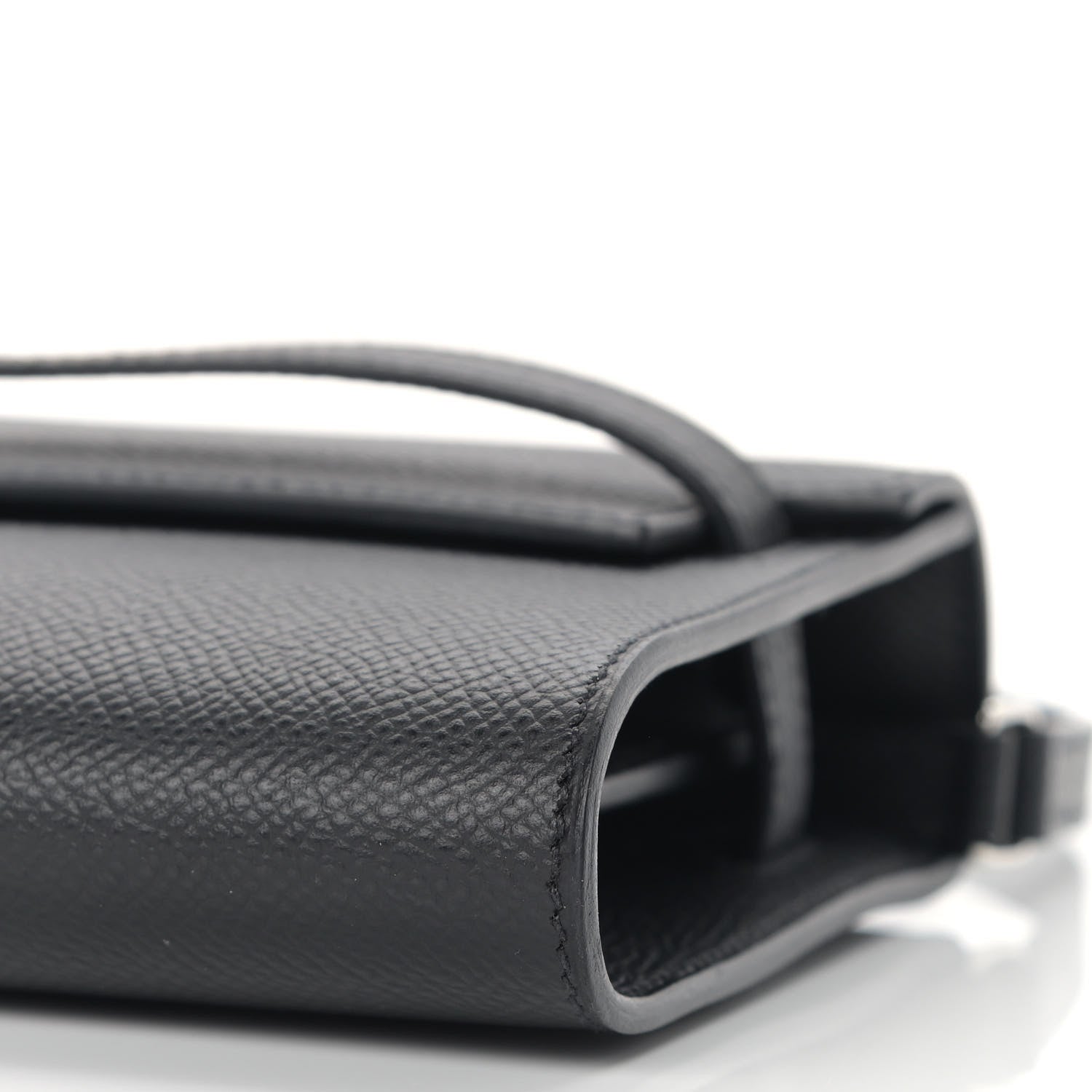 Hermes Epsom Kelly Wallet To Go Black 8 of 8