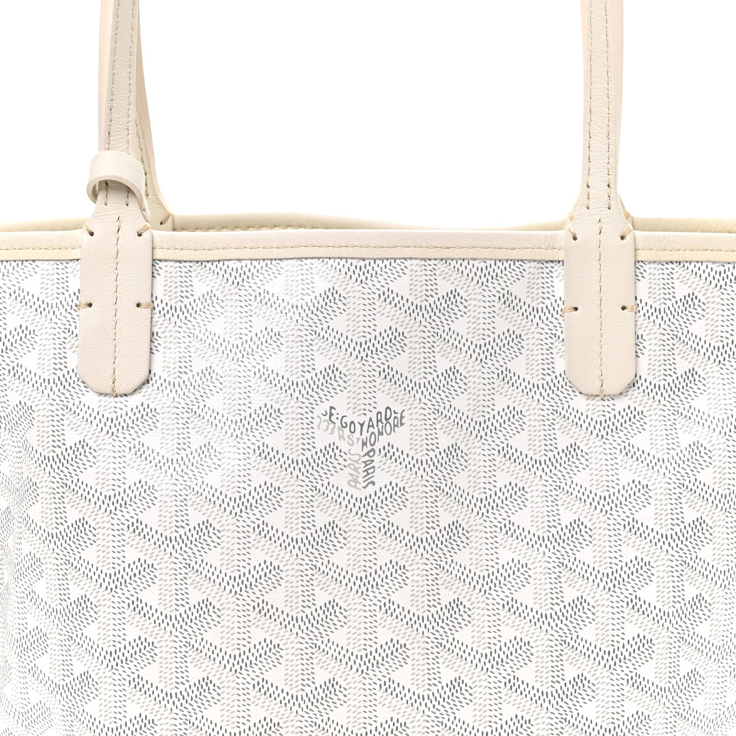 Goyard Goyardine Reversible Mini Anjou White 12 of 17