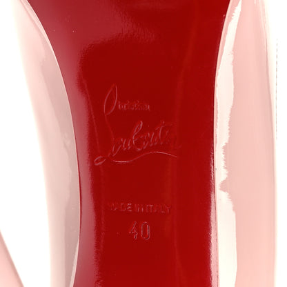Christian Louboutin Patent Hot Chick 100 Pumps 40 Rosy 7 of 8