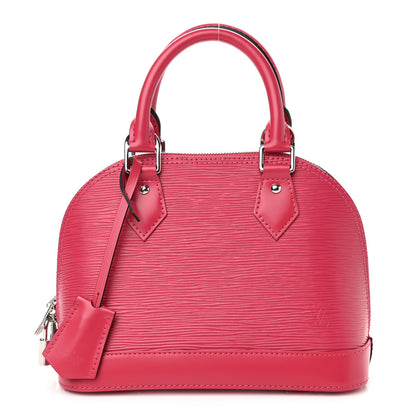 Louis Vuitton Epi Jacquard Alma BB Rose Pondicherry 1 of 8